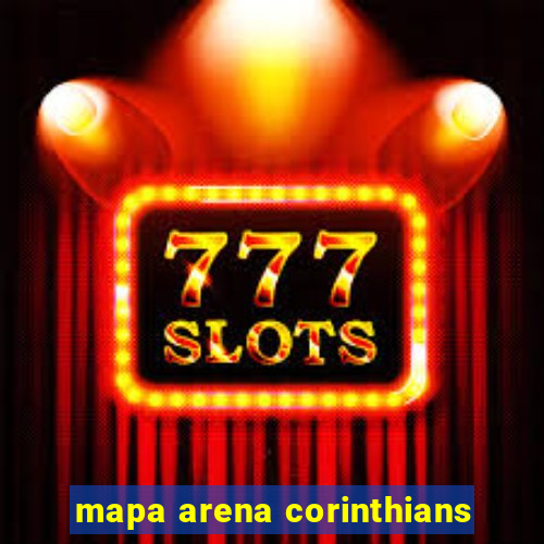 mapa arena corinthians